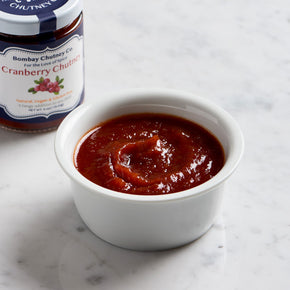 Photograph of Gourmet Cranberry Mango Chutney. Amazing Taste.